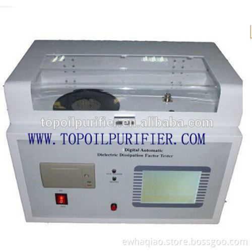 Automative Oil Resistivity & Dielectric Loss Insulating Oil Tester/Meter
